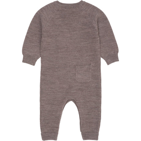 COPENHAGEN COLORS Natural Mel Merino Baby Full Body In Garter Stitch