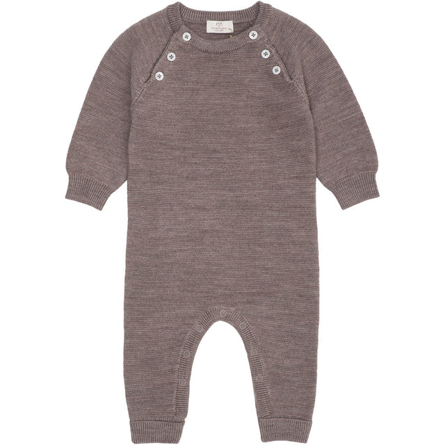 COPENHAGEN COLORS Natural Mel Merino Baby Full Body In Garter Stitch