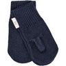 COPENHAGEN COLORS Navy Merino Uld Strikket Vanter