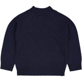 COPENHAGEN COLORS Navy Pull Over W Skildpadde Neck