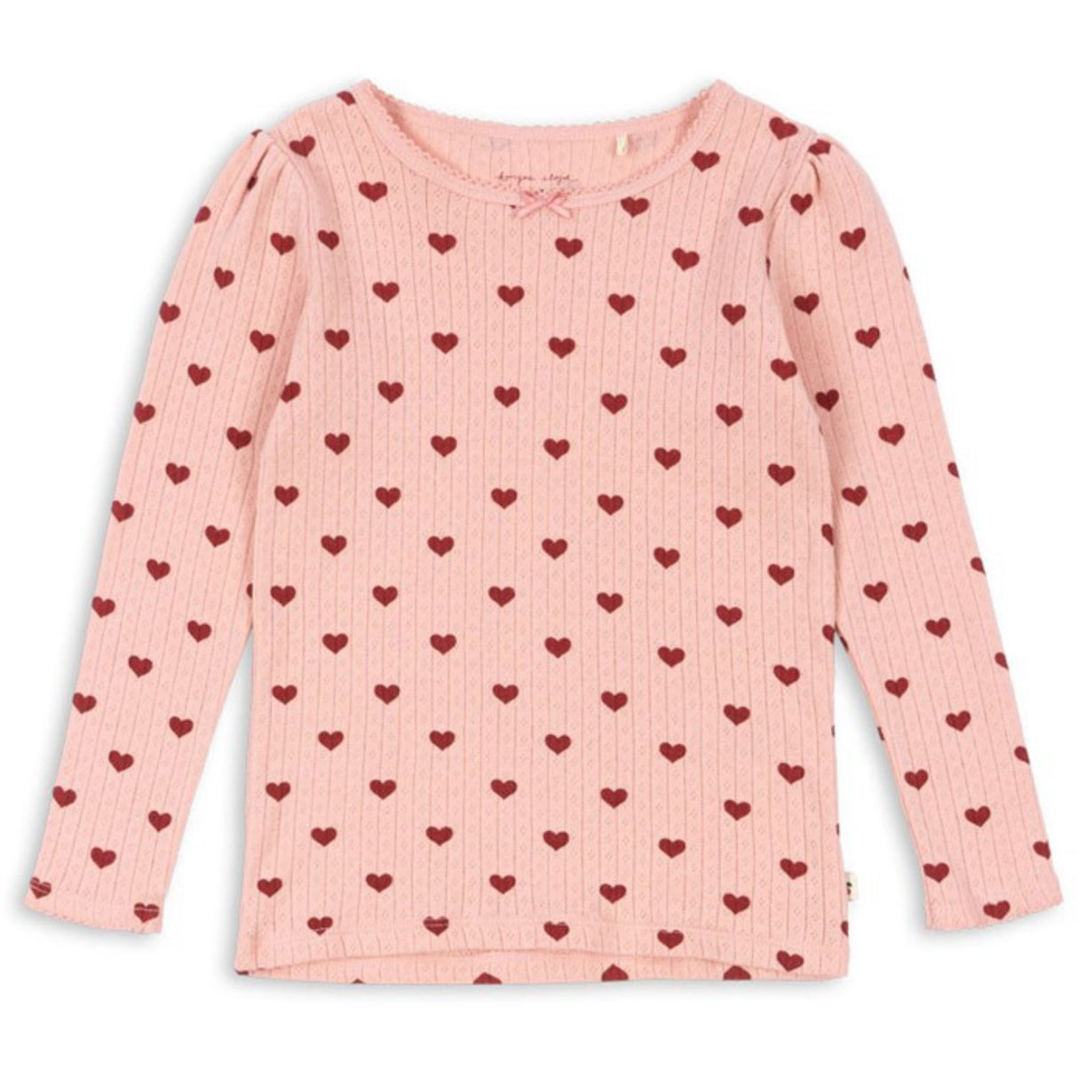 Konges Sløjd Amour Rouge Minnie Bluse GOTS