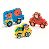 Djeco Puzz & Roll, Køretøjer