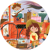 Djeco Silhuetpuslespil, Mia'S Rejse - 36 Brikker