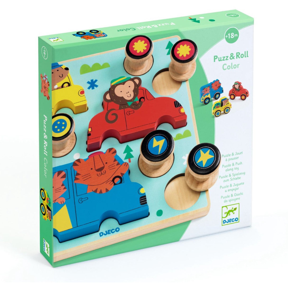 Djeco Puzz & Roll, Køretøjer