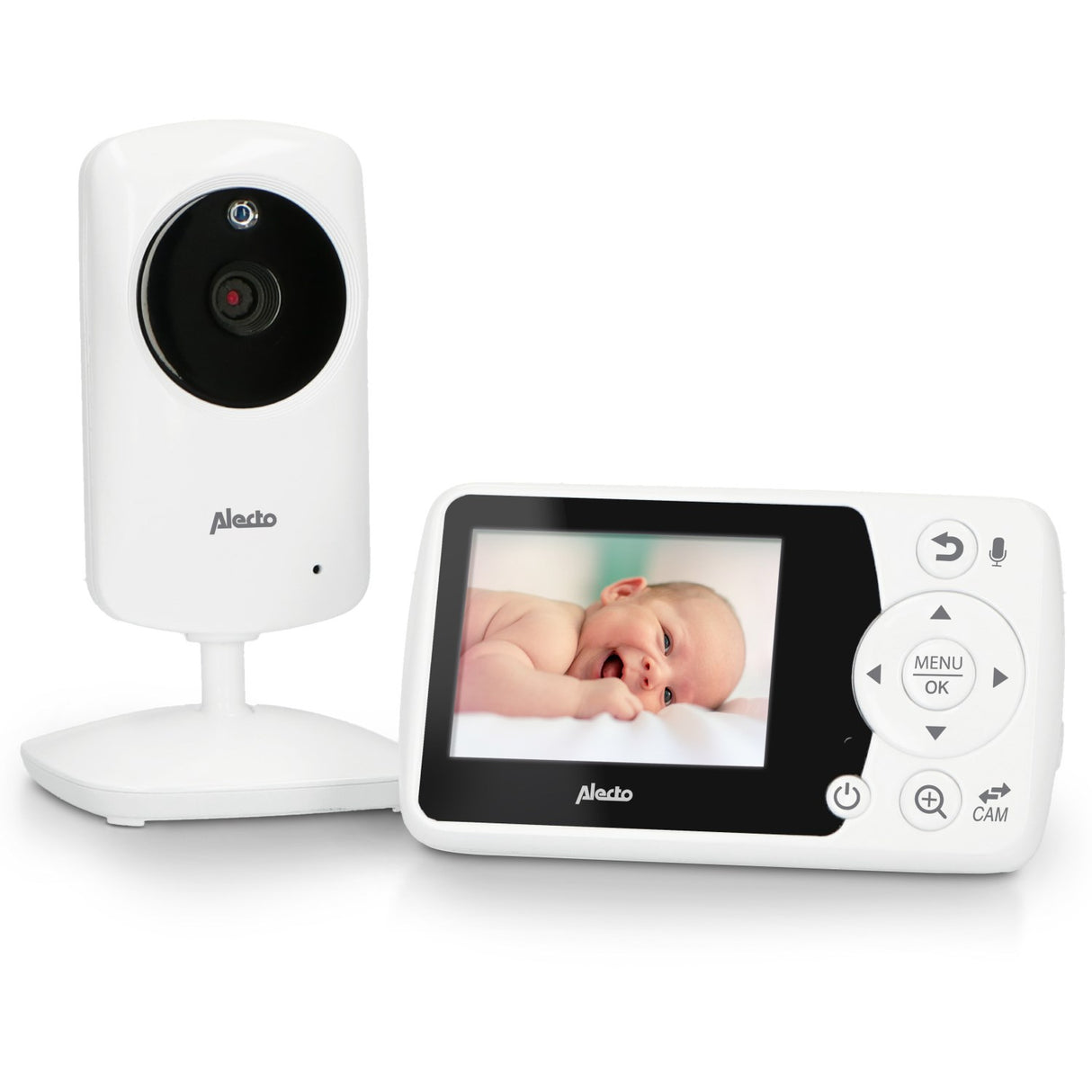 Alecto Video Babyalarm Med 2,4 Tommer Farve Display