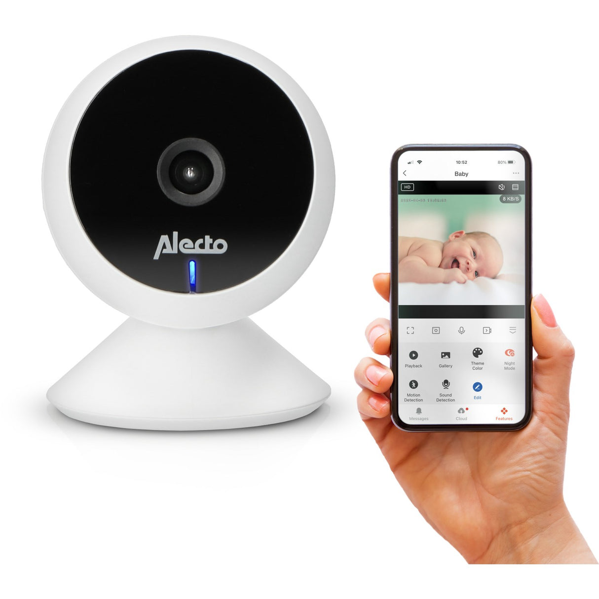 Alecto Wifi Babyfoon