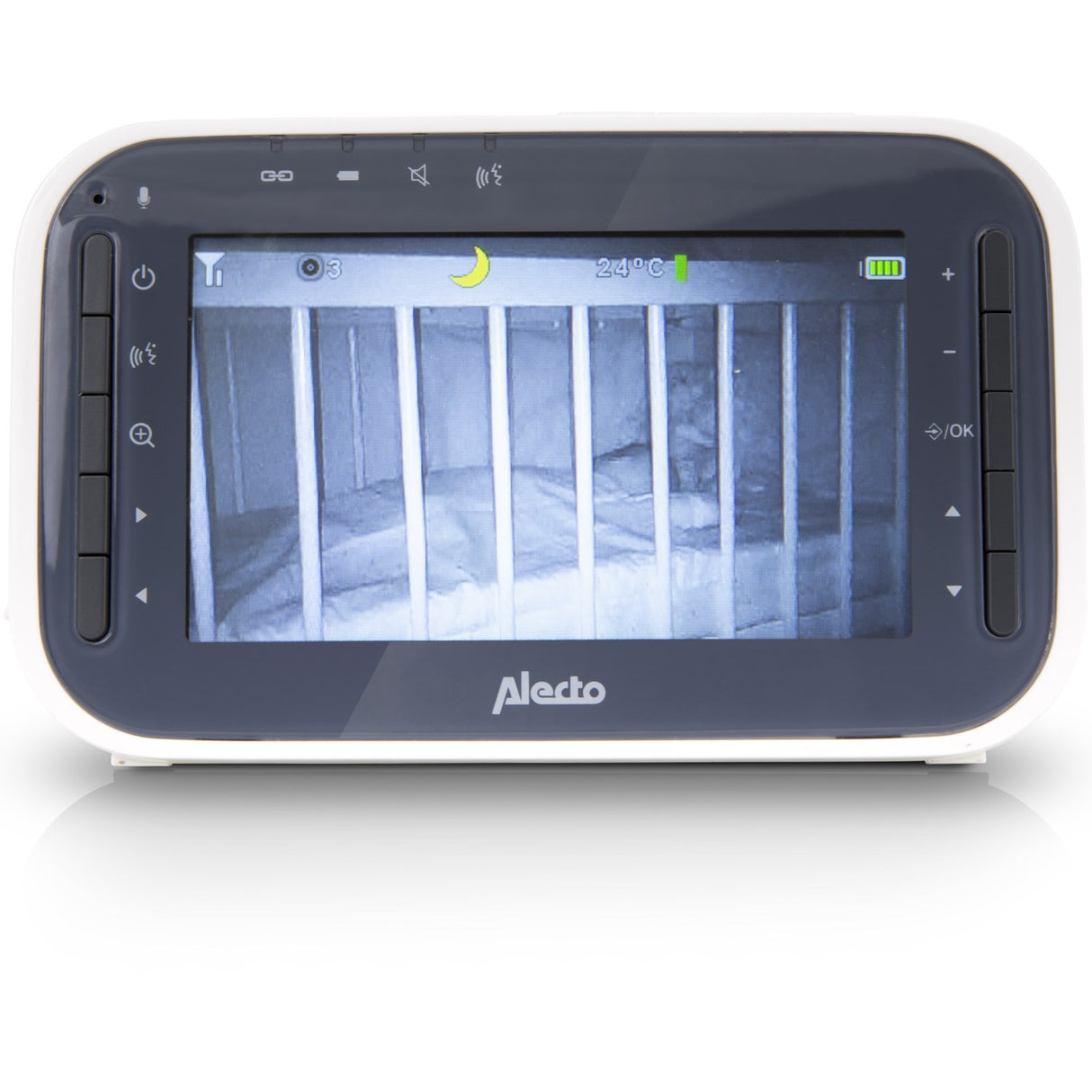 Alecto Video Babyalarm Med 4,3 Tommer Farve Display