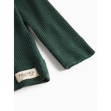 MarMar Modal Dark Leaf Plain Bluse