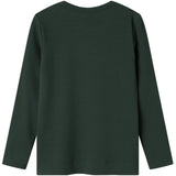 MarMar Modal Dark Leaf Plain Bluse