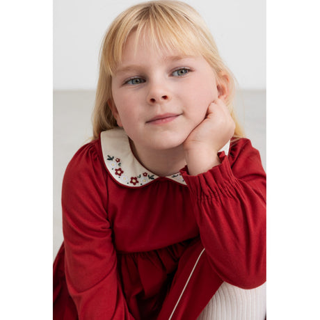 MarMar Modal Fine Hibiscus Red Dielle Kjole