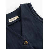 MarMar Herringbone Twill Pilot Navy Jason Vest