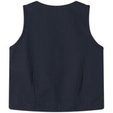 MarMar Herringbone Twill Pilot Navy Jason Vest