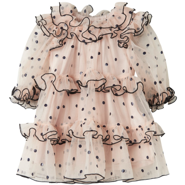 MarMar Tulle Black Dots Dakira LS B Kjole