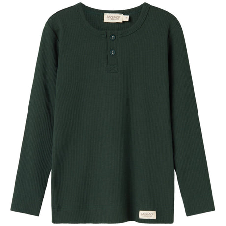 MarMar Modal Dark Leaf Bluse