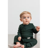MarMar Modal Dark Leaf Bluse