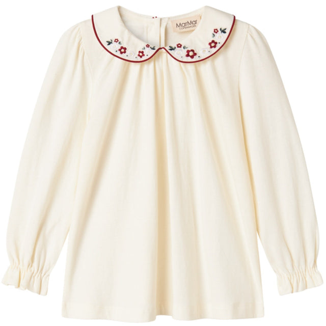 MarMar Modal Fine Gentle White Tielle Bluse