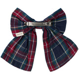 MarMar Check Pilot Navy Check Alina L Hair Sløjfe