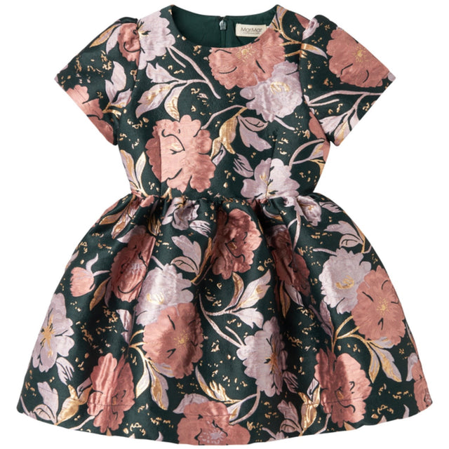 MarMar Party Jacquard Winter Bouquet Doreen Kjole