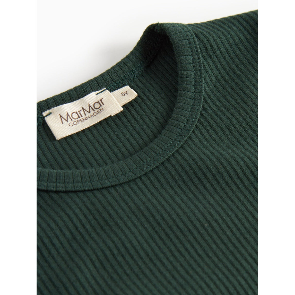 MarMar Modal Dark Leaf Plain Bluse