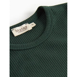 MarMar Modal Dark Leaf Plain Bluse