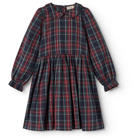 MarMar Check Pilot Navy Check Delice Kjole
