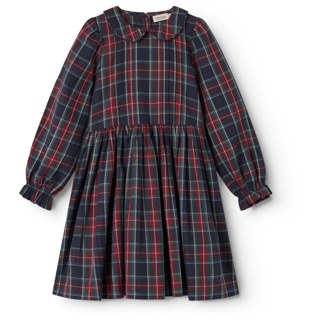 MarMar Check Pilot Navy Check Delice Kjole