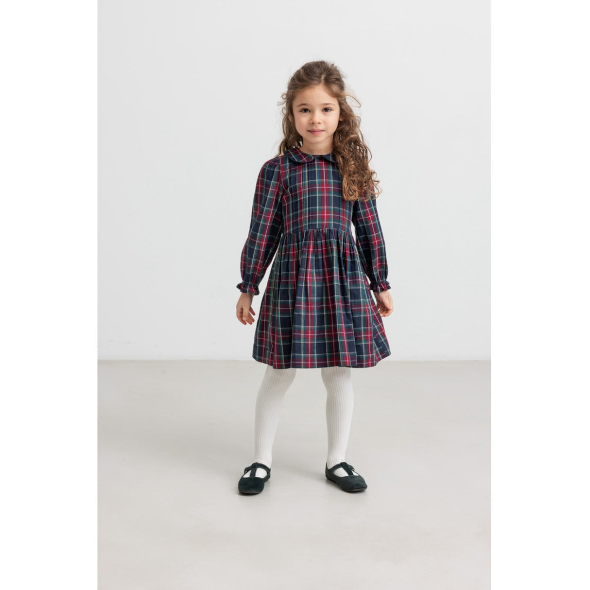 MarMar Check Pilot Navy Check Delice Kjole