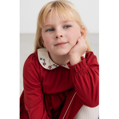 MarMar Modal Fine Hibiscus Red Dielle Kjole