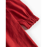 MarMar Modal Fine Hibiscus Red Dielle Kjole