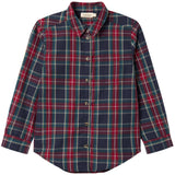 MarMar Check Pilot Navy Check Tommy Skjorte