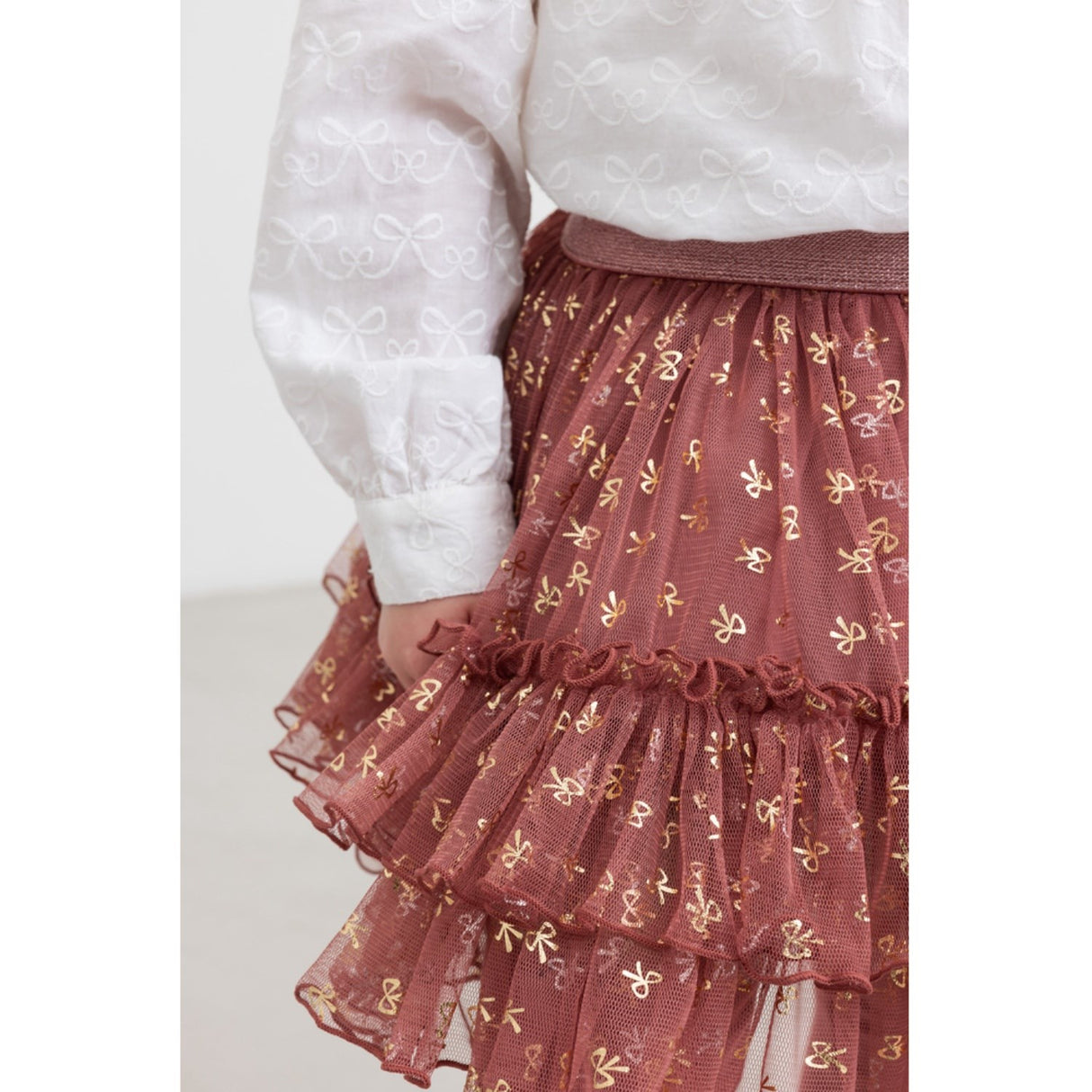 MarMar Ballerina Glitter Bow Dancer Tutu Nederdel