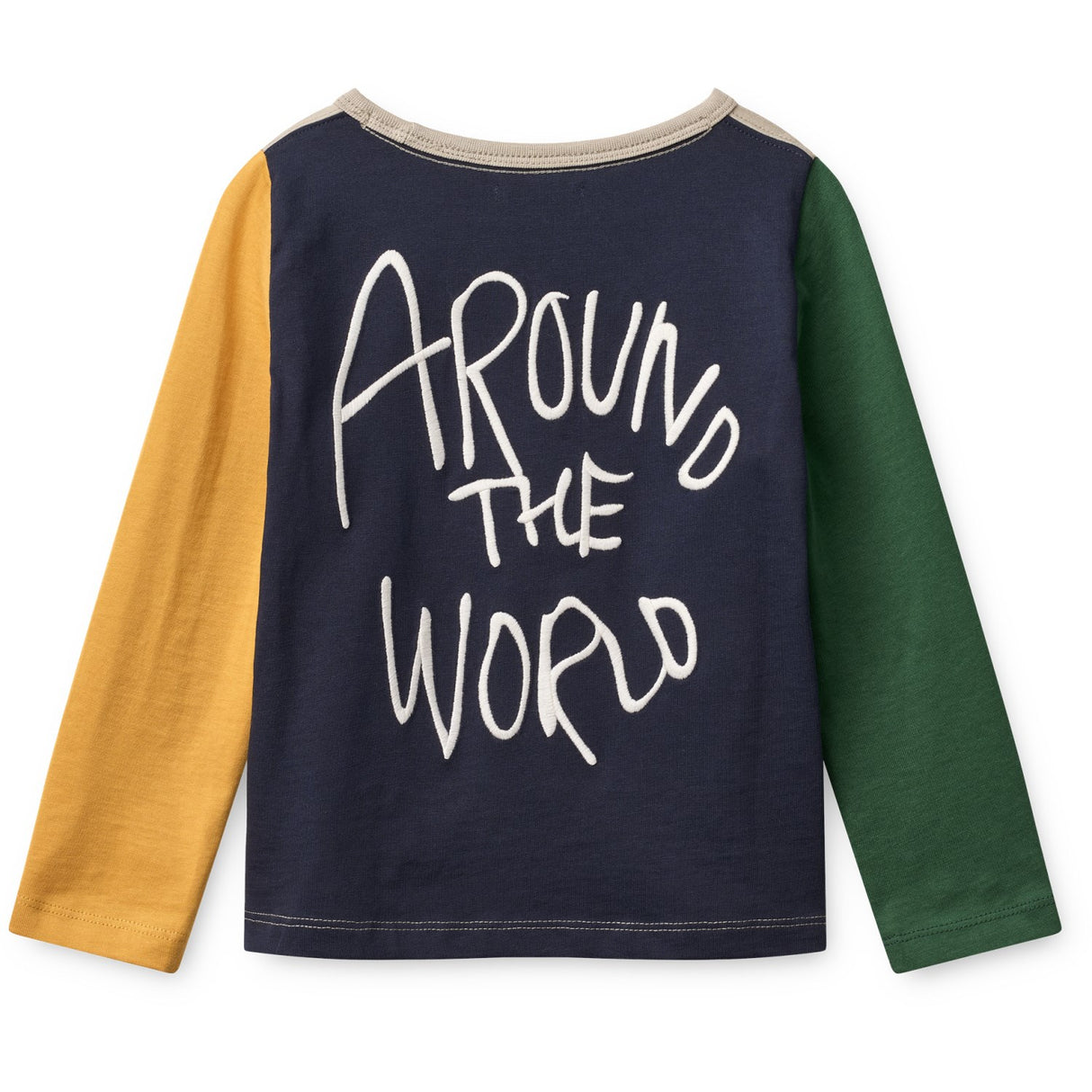 LIEWOOD Panda / Mist / Classic Navy Multi Mix Apia Placement Bluse