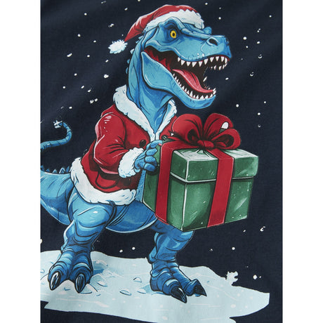 Name It Navy Blazer Dino Present Nmmvosmas Ls Nreg Top