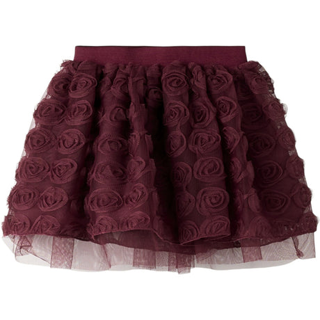 Name It Burgundy Nmfsykia Tyl Skirt