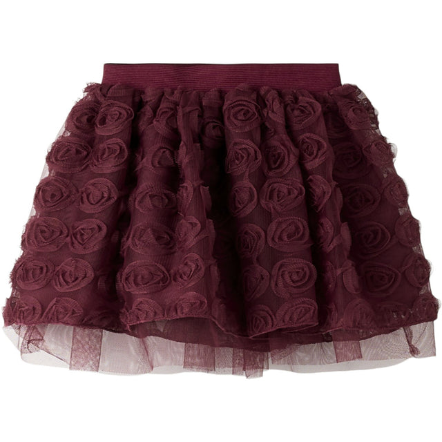 Name It Burgundy Nmfsykia Tyl Skirt