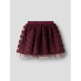 Name It Burgundy Nmfsykia Tyl Skirt
