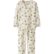 Lil’Atelier Jule Nattøj sæt Turtledove Christmas GIT Ls