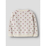 Lil'Atelier Turtledove Sepia Tint Nmfsaran Ls Strik Card Heart Lil