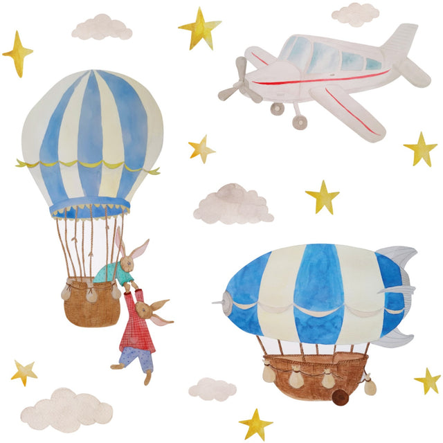 That's Mine Multi Wallsticker Flying Adventures