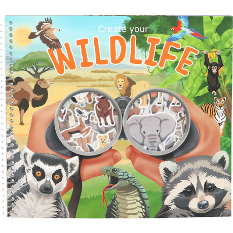 TRENDS by Depesche Create Your Wild Life Med Flock Stickers
