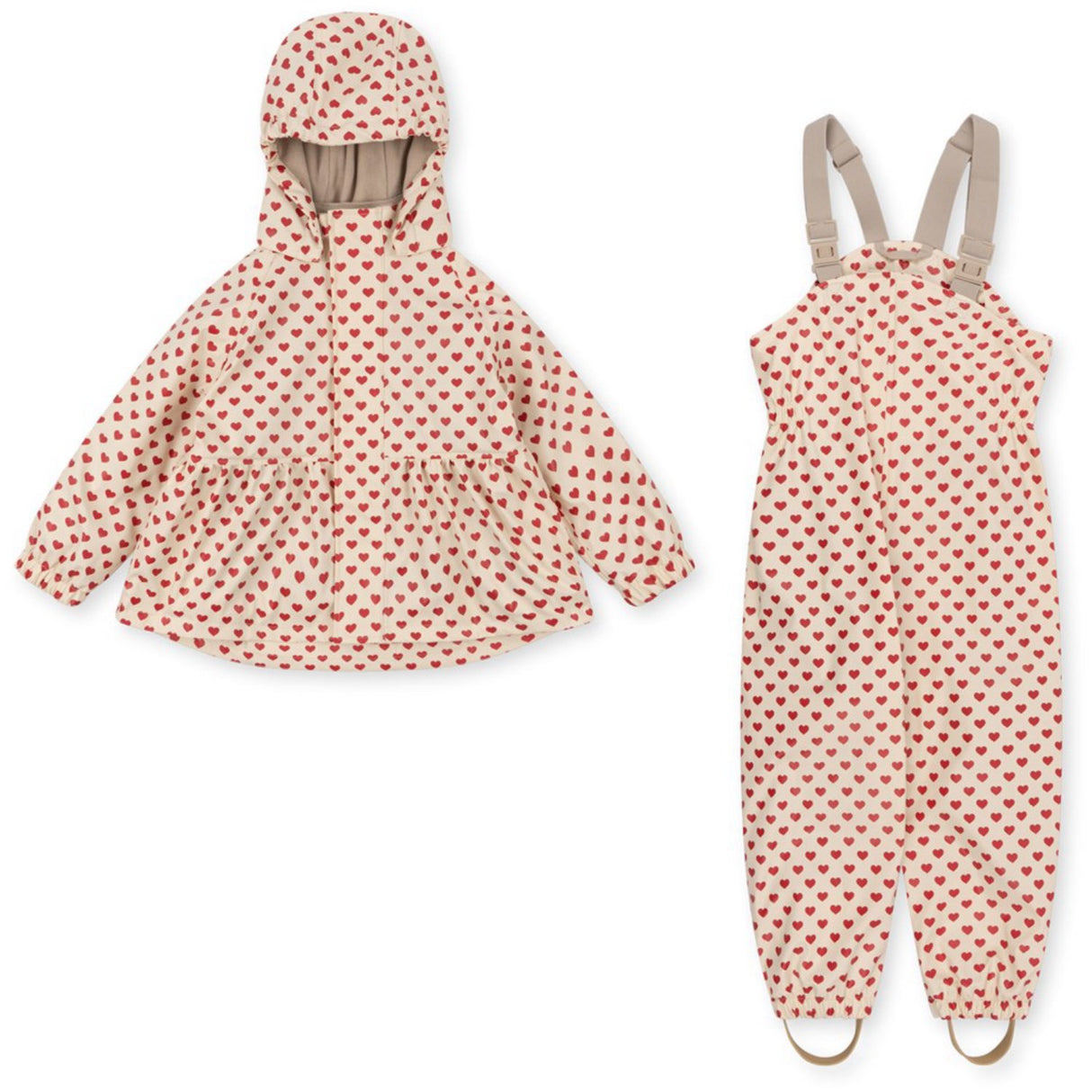 Konges Sløjd Coeur Rouge Rainy Palme Sæt Girl