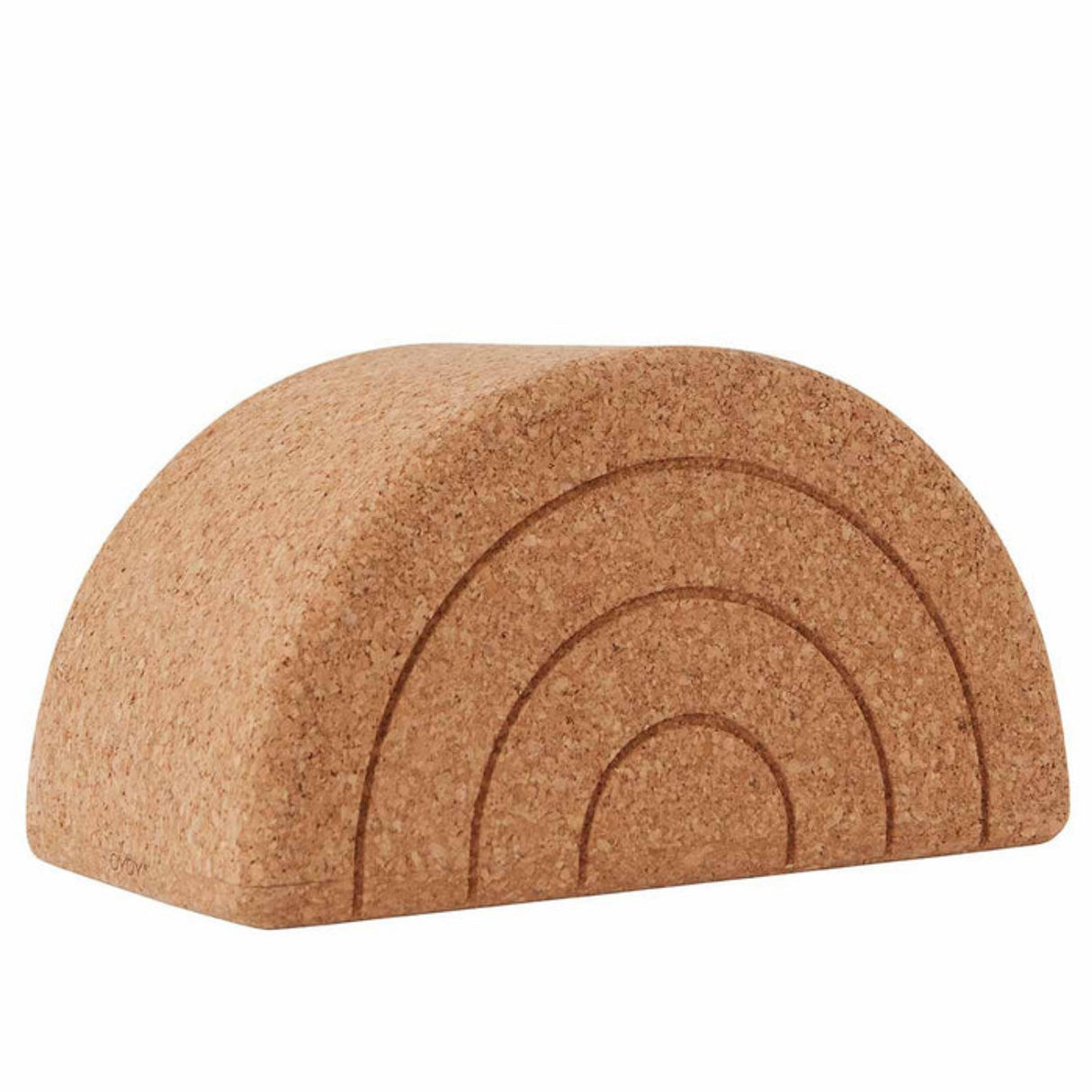 OYOY Nature Cork Skammel Rainbow