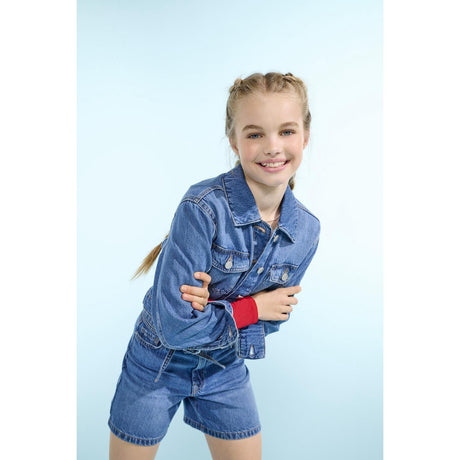 kids ONLY Medium Blue Denim Koglumi Ls Jakke Dnm Pim Noos