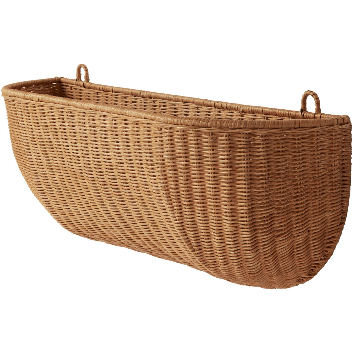 Ferm Living Natural Flettet Væglomme