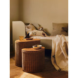 Ferm Living Natural Willora Flettet Opbevaring 2-Pak
