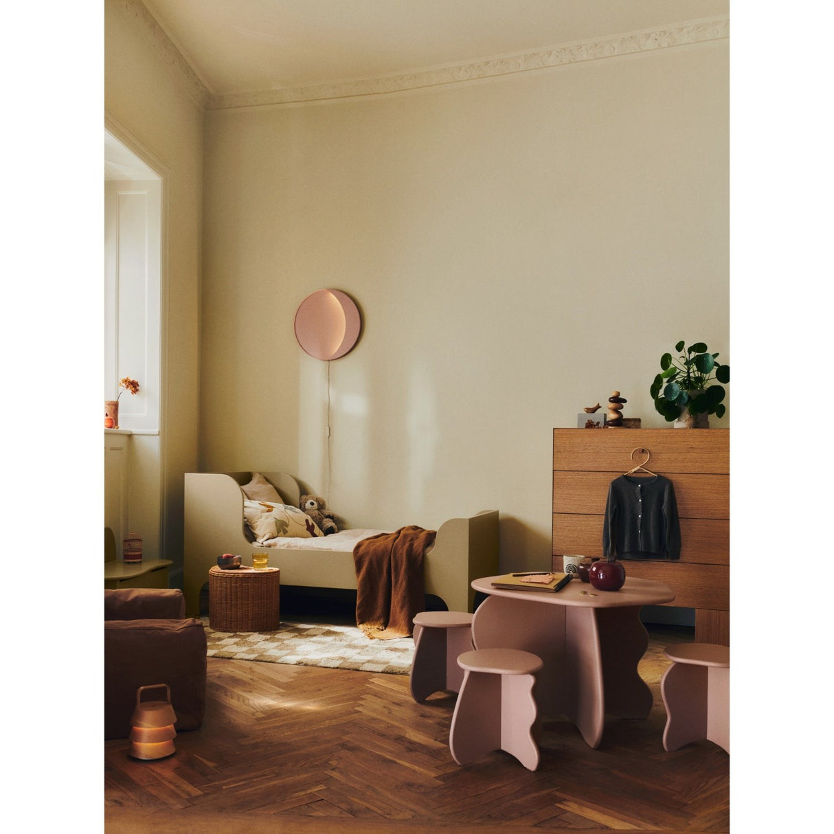 Ferm Living Natural Willora Flettet Opbevaring 2-Pak