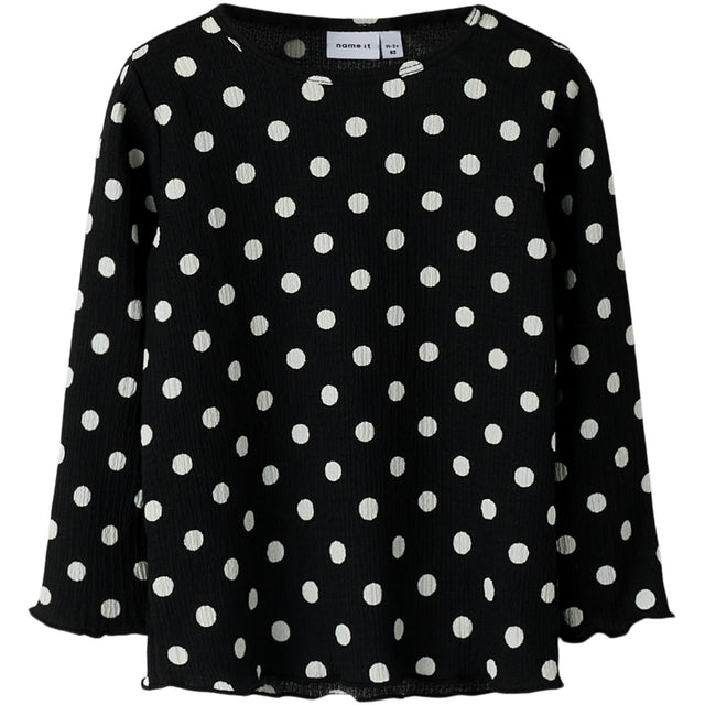 Name It Black Nmfsallie Ls Top