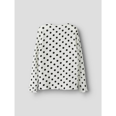 Name It Cloud Dancer Nkfsallie Ls Top