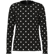 Name It Black Nkfsallie Ls Top