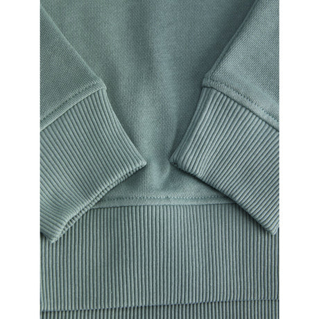 Jack & Jones Junior Mineral Blue Jjcollege Logo Sweat Hætte Jnr